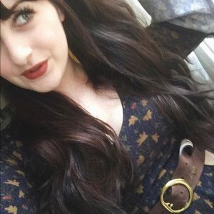 Kimchi Blue Bell Sleeve Leaf Dress